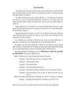 Đồ án tốt nghiệp Hệ thống điện  hồ xuân anh