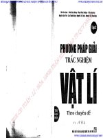 Phương pháp giải trắc nghiệm vật lí theo chuyên đề tập 2