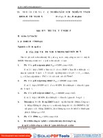 Đồ án tốt nghiệp Hệ thống điện   le van xa