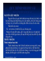 TÀI LIỆU QUY TRÌNH NHUỘM VẢI - NGUYÊN LIỆU SẢN XUẤT