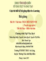 Slide văn 6 thầy bói xem voi _QUyết, Hiền, Nga