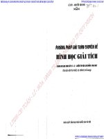 Phương pháp giải toán chuyên đề hình học giải tích