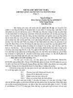 Báo cáo Những ghi chép chữ nghĩa khi đọc Quốc âm thi tập của Nguyễn Trãi