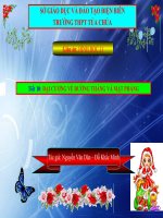 Slide tóan 11 bài đại cương về đường thẳng và mặt phẳng _N.V Dân ft Đ.K Minh