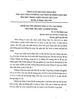 Báo cáo khoa học Đánh giá tổn thương tâm lý của nạn nhân chất độc hóa học tại Bình Dương