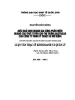 Hiệu quả kinh doanh gia công phần mềm quảng cáo trực tuyến cho thị trường Australia của Công ty TNHH Kỹ thuật số mở rộng