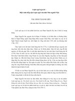 Báo cáo Luận ngữ ngu án - Một cách tiếp cận Luận ngữ của nhà Nho người Việt