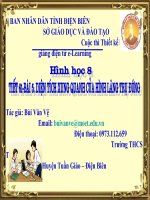 Slide tóan 8 diện tích xung quanh của hình lăng trụ đứng _Văn Vệ