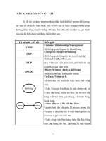 Phân tích thiết kế hệ thống thông tin hỗ trợ công tác quản lí lịch làm việc cho các doanh nghiệp vừa và nhỏ ở Việt Nam