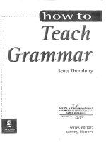 How to Teach Grammar