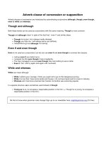 Adverb clause of concession or supposition