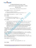 tổng hợp 200 đề thi thử thpt quốc gia môn toán  có đáp án hay  part 2