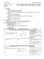 GIÁO ÁN MÔN TOÁN (HÌNH HỌC) 10 NÂNG CAO HK II