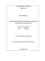 Thi hành pháp luật cổ phần hóa doanh nghiệp nhà nước tại Tập đoàn Bưu chính Viễn thông Việt Nam