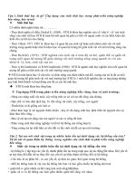 Đề cương môn học sinh thái môi trường