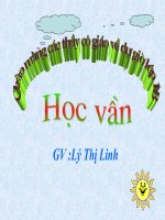 Bài giảng Môn học vần U- Ư Lớp 1