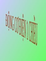 Bài giảng động cơ điện một chiều