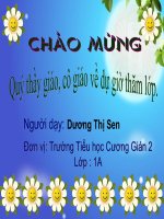 Bài giảng Vẽ đoạn thẳng có độ dài cho trước Toán 1