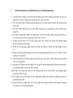 Trắc nghiệm kinh tế vĩ mô có đáp án