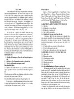 Nghiên cứu đặc điểm lâm sàng trầm cảm khởi phát ở người cao tuổi