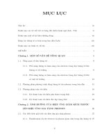 Ảnh hưởng của hiệu ứng giảm kích thước lên một số tính chất vật lý của hệ điện tử chuẩn một chiều dưới tác dụng của trường sóng điện từ