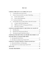 Thế tương tác nguyên tử và áp dụng để tính các tham số nhiệt động trong lý thuyết XAFS