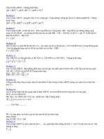 một số bài tập hình học không gian