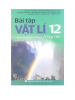 Bài tập vật lí 12 nâng cao