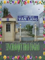 Bài giảng Môn học vần  Lớp 1 UNG