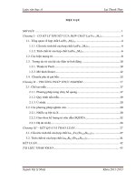 Chế tạo, nghiên cứu cấu trúc tinh thể và một số tính chất vật lý của hệ vật liệu lar(fe,si)13 (r= ce, tb, ho, yb)