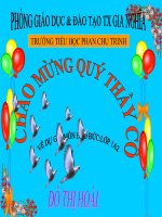 Bài giảng Hình tam giác Toán 1