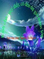 Bài giảng các số 1-2-3-4-5 Toán 1