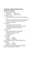 Trắc nghiệm tin học đại cương