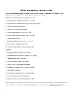Active and passive voice exercise (3)