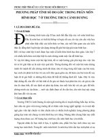 PHƯƠNG PHÁP TÍNH SỐ ĐO GÓC TRONG PHÂN MÔN HÌNH HỌC  7 Ở TRƯỜNG THCS CẢNH DƯƠNG