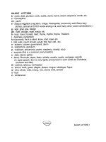 A to z of silent letters