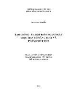 Giải pháp phát triển thị trường cá tra ở Đồng bằng sông Cửu Long [Toàn văn]