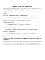 Double use of relative pronouns