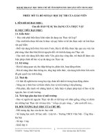bài dự thi dạy học theo chủ đề tích hợp cho giáo viên thcs  chủ đề bảo vệ sự đa dạng của thực vật