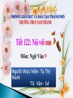 Nói với con vănY Phương 9