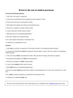 Errors in the use of relative pronouns