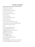 Join with a conjunction