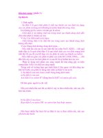 HÓA HỌC ĐẠI CƯƠNG PHẦN 5 SỰ ĐIỆN LI