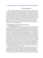 Báo cáo khoa học Cấu trúc cú pháp của câu tiếng Việt Chủ - Vị hay Đề - Thuyết