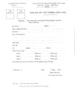 ĐỀ THI KHẢO SÁT LẦN 3 LỚP 12 THPT NĂM 2014 2015 MÔN TIẾNG ANH