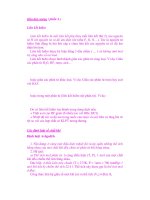 HÓA HỌC ĐẠI CƯƠNG PHẦN 4 - LIÊN KẾT HIĐRO