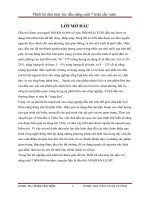 Đồ án thiết kế nhà máy lọc dầu năng suất 7 triệu tấn năm