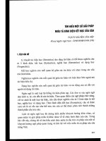 Báo cáo khoa học Tìm hiểu một số giải pháp miêu tả bình diện kết học của câu