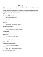 English Collocations