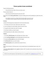 Future perfect tense worksheet